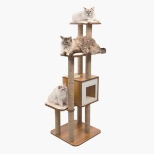 XL High Base Cat Tower – Multi-Level Activity Tree